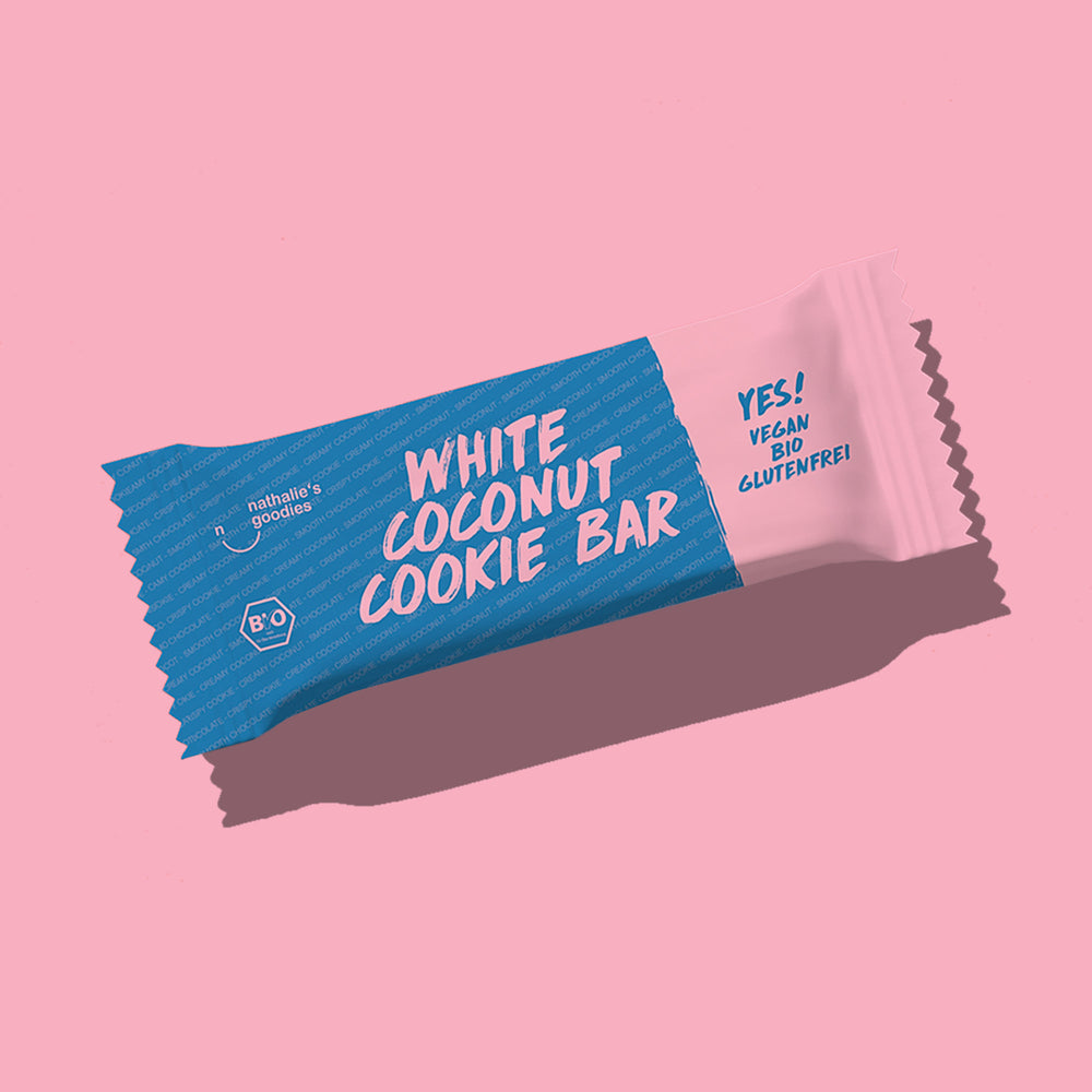 White Coconut Cookie Bar - 12er Paket